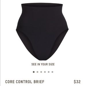 Skims Core Control brief